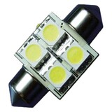 LED pinol pære 31mm 10-30VDC 0,8/8 W