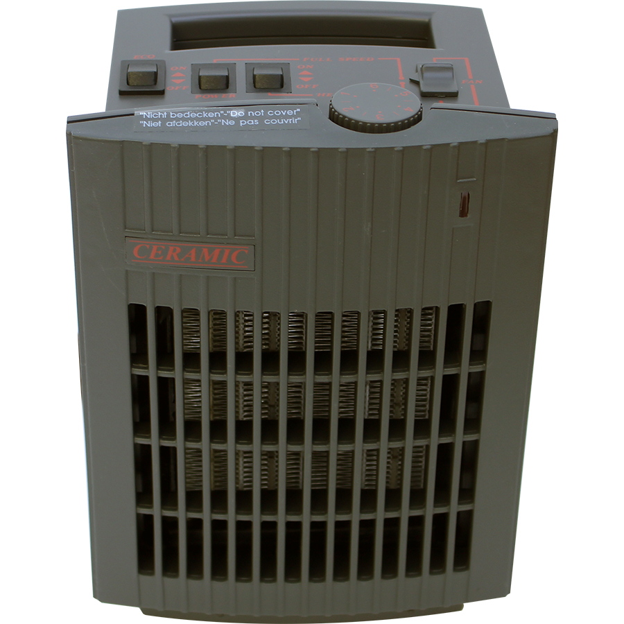 Vifteovn keramisk 230V 460-1500 W