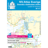 Kart kombi Atlas Sverige 5.2 - Vestkysten Sødra
