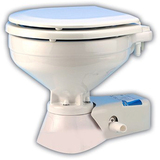 Jabsco Quiet Flush elektrisk toalett m/analogt panel