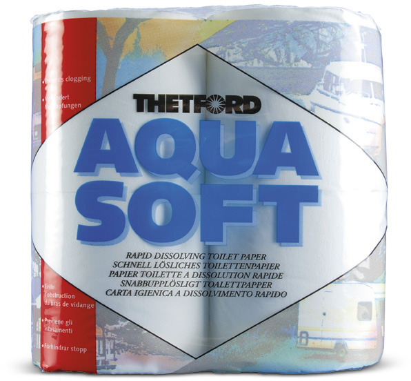 Thetford Aqua Soft toalettpapir 4 pk