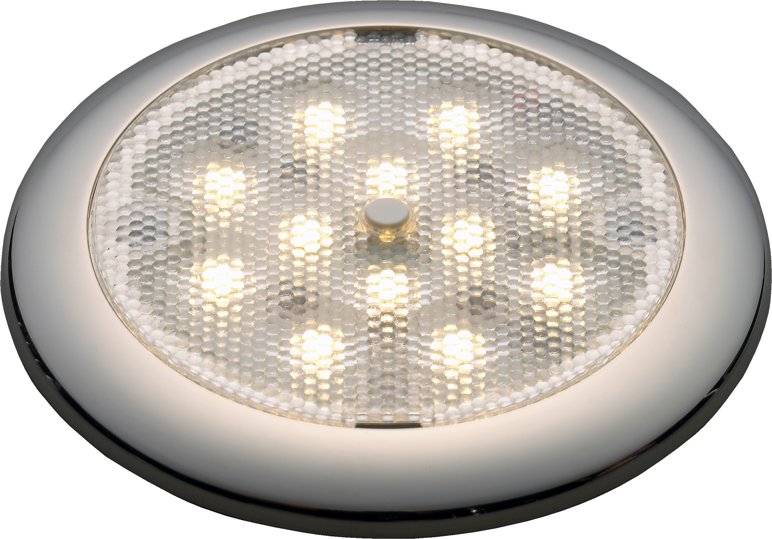 Seaworld Lampe LED m/bryter, Procyon II, krom