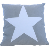 Pyntepute Big Star, grå 40 cm