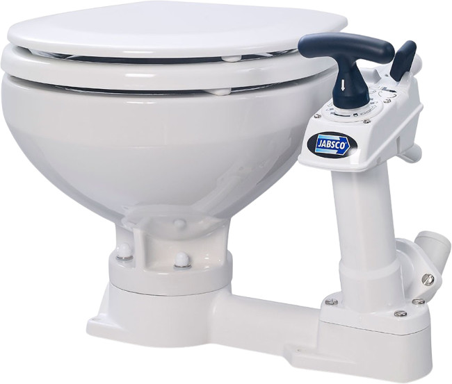 Jabsco Manuelt toalett Regular Bowl m/soft close toalettsete