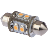 LED Pinolpære, 31MM, 10-30VDC 0,8/8 WATT OMNI